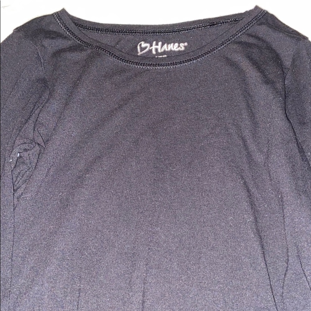Black long sleeve shirt